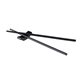 Chopsticks zwart 24 cm melamine 10 sets