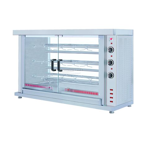 Kippengril Elektrisch 3 Spitten