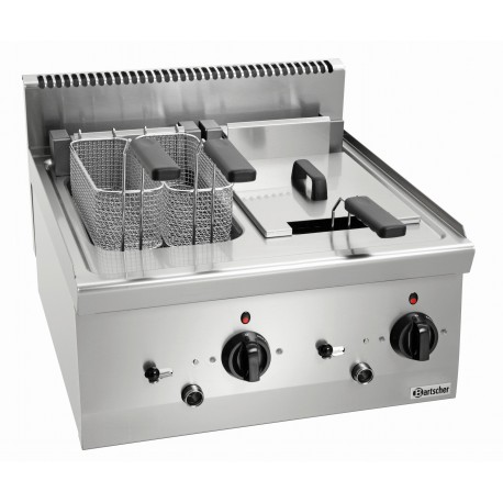 Bartscher Friteuse 600, B600, 2x8L