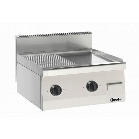Bartscher Grillplaat 600, B600, 1/2-1/2