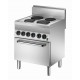 Bartscher El. fornuis 650, B700, 4-pits, EO