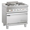 Bartscher El. fornuis 700, B800, 4-pits, EO