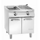 Bartscher Elektrische friteuse met 2 binnenpannen