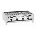Bartscher Combi-tafelbraadgrill, gas, 4-pits