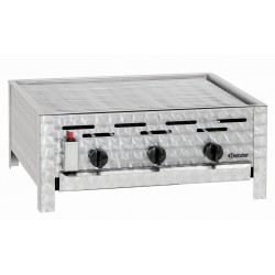 Bartscher Combi-tafelbraadgrill, gas, 3-pits