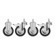 Bartscher Rollenset, 4 stuks