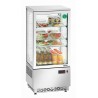 Bartscher Minikoelvitrine 78L, edelstaal BS