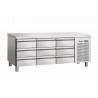 Bartscher Koelwerkbank, circulatie, 9SL
