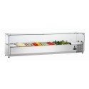 Bartscher Koelopzetvitrine GL4 8 x 1/4 GN