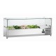 Bartscher Koelopzetvitrine GL3 3x1/3+1x1/2GN