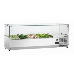 Bartscher Koelopzetvitrine GL3 3x1/3+1x1/2GN