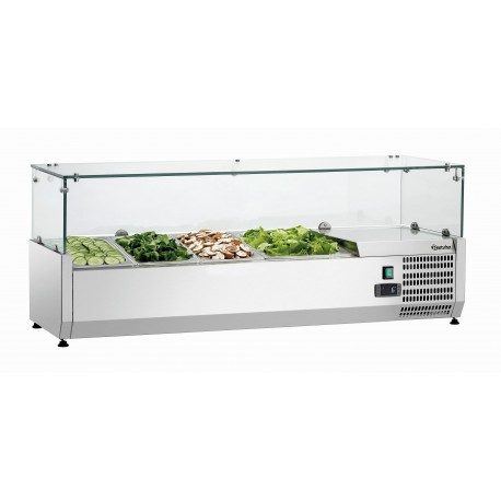 Bartscher Koelopzetvitrine GL3 3x1/3+1x1/2GN