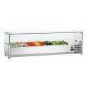 Bartscher Koelopzetvitrine GL3 5x1/3+1x1/2GN