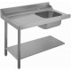 Bartscher Aanvoertafel links, Spat