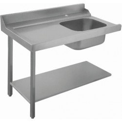 Bartscher Aanvoertafel links, Spat