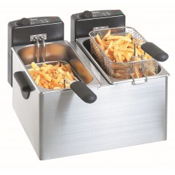 Bartscher Friteuse Mini II, 2x4L, TA