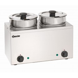 Bartscher Bain-Marie Hotpot, 2x pan, 3,5 L