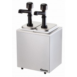Bartscher Pompstation,2 pompen 2x3,3L