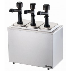 Bartscher Pompstation,3 pompen 3x3,3L
