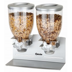 Bartscher Ontbijtgranendispenser, dubbel