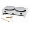 Bartscher Crêpe-bakplaat, 2 platen, 400 mm