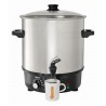 Bartscher Glhweinpan, heetwaterpan 25L, CNS