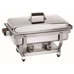 Bartscher Chafing Dish 1/1GN, greep houtdecor