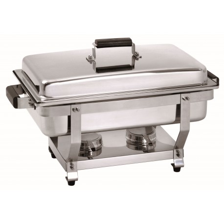 Bartscher Chafing Dish 1/1GN, greep houtdecor