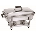 Bartscher Chafing Dish 1/1GN, greep houtdecor