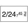 Stickerrol 1-lijnspist. makk. verwijderb. 1000/rol (per 8 stuks)