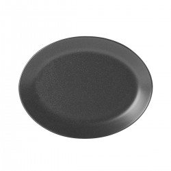 Ovaal bord Graphite 30,5 cm (6 stuks)