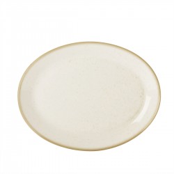 Ovaal bord Oatmeal 30,5 cm (6 stuks)