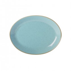 Ovaal bord Sea Spray 30,5 cm (6 stuks)