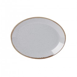 Ovaal bord Stone 30,5 cm (6 stuks)