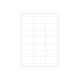 Volledig oplosbare stickers A4 vel 100/doos (1 stuks)