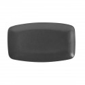Rechthoekig bord Graphite 31 x 18 cm (per 6 stuks)