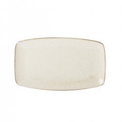 Rechthoekig bord Oatmeal 31 x 18 cm (6 stuks)