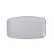 Rechthoekig bord Stone 31 x 18 cm (6 stuks)