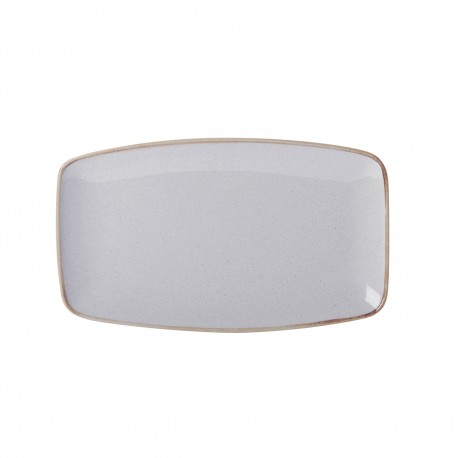 Rechthoekig bord Stone 31 x 18 cm (6 stuks)
