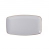 Rechthoekig bord Stone 31 x 18 cm (per 6 stuks)