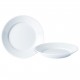 Diep bord met extra brede rand 28 cm (6 stuks)