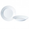Standard diep bord met extra brede rand 28 cm (per 6 stuks)