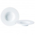 Standard pastabord met extra brede rand 22 cm (per 6 stuks)
