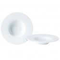 Standard pastabord met extra brede rand 27 cm (per 6 stuks)