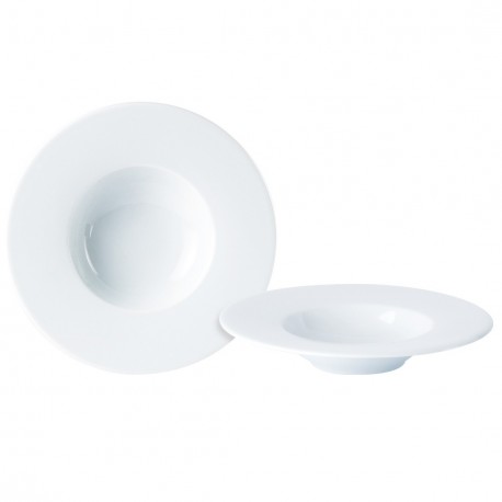 Pastabord met extra brede rand 30 cm (6 stuks)