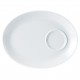 Ovaal gourmet bord 28 cm (6 stuks)