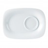 Standard rechthoekig gourmet bord 24 x 18 cm (per 6 stuks)