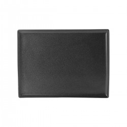 Rechthoekig bord Graphite 35 x 26 cm (6 stuks)