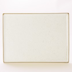 Rechthoekig bord Oatmeal 35 x 26 cm (6 stuks)