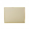 Rechthoekig bord Wheat 35 x 26 cm (per 6 stuks)